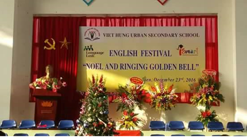 Trường THCS Đô Thị Việt Hưng với hội thi Rung Chuông Vàng - Chào Noel 2017